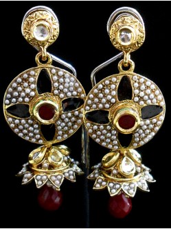 Polki Earrings